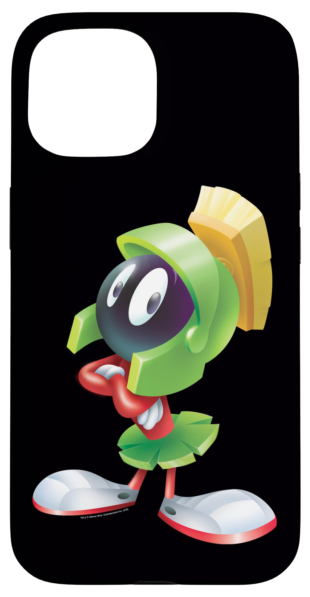 iPhone 15 Looney Tunes Marvin the Martian Airbrushed Case - - iPhone 15 Case