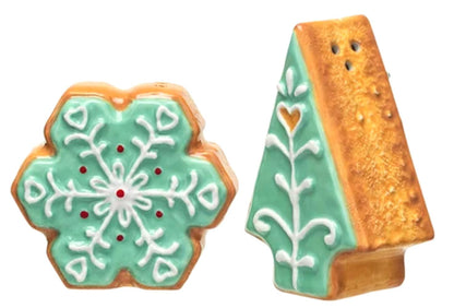 The Bridge Collection Frosted Sugar Cookies Christmas Salt and Pepper Shaker Set - n a - shakers