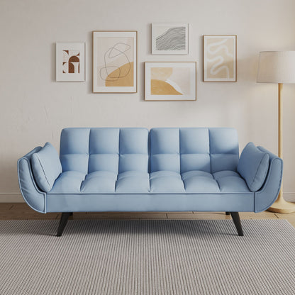 Sofa Soft Two Armrests Throw Pillow Pillow Comfortable Fit Apartment Bedroom Small Space- Unique Piece Furniture- {{Product type}}