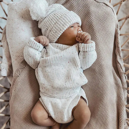 Loose Knitted Childrens Sweater - - sweater