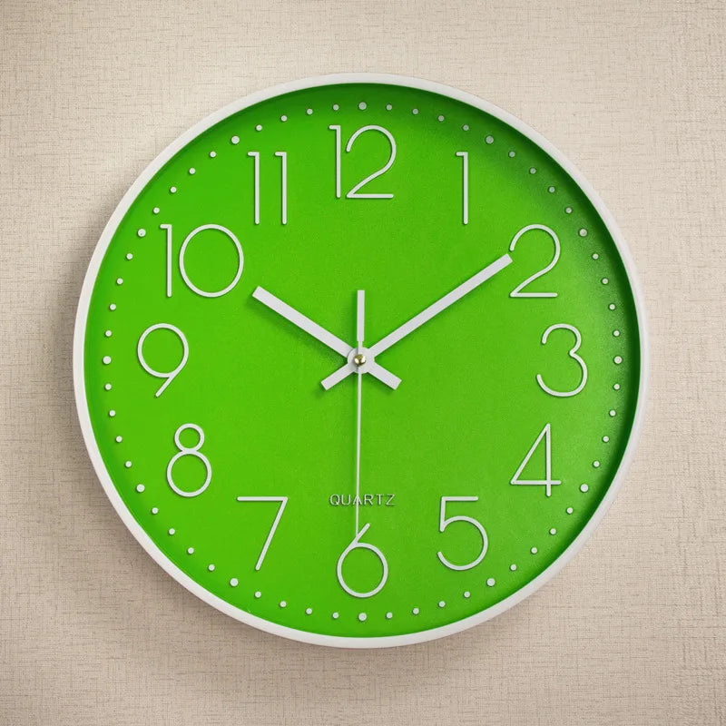 10 Inch Aesthetic Minimalist Large Mechanic Clock Wall