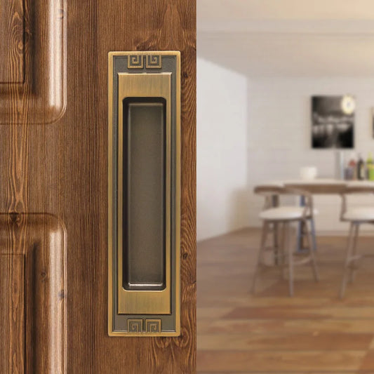 Sliding Door Folding Wooden Door Concealed Handle