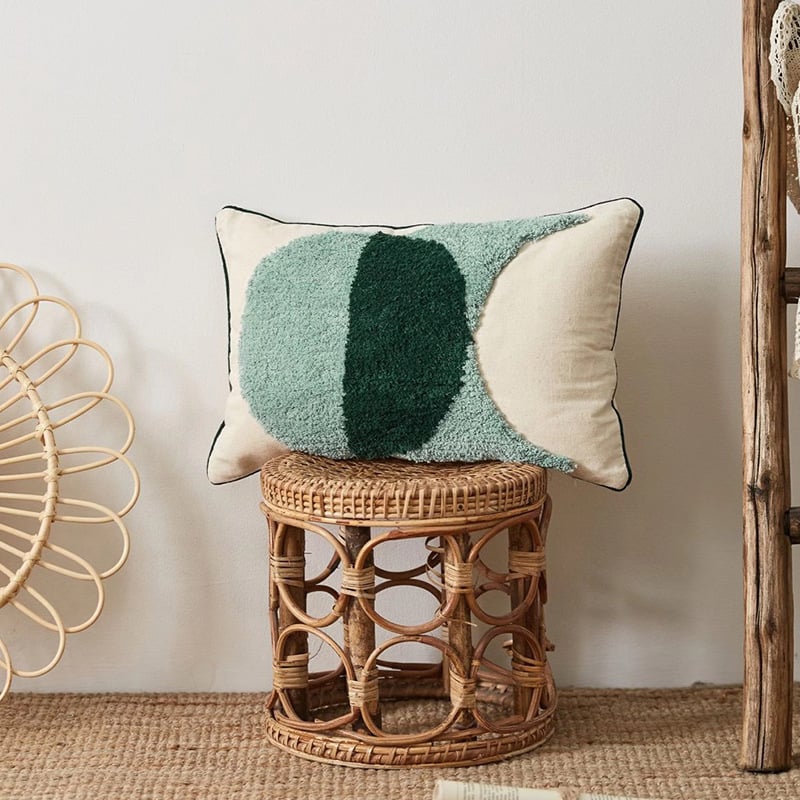 Geometric Tufted Pillow - D Pillowcase Pillow Core - pillow