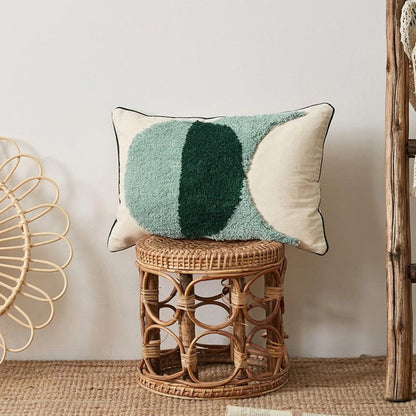 Geometric Tufted Pillow - D Pillowcase Pillow Core - pillow