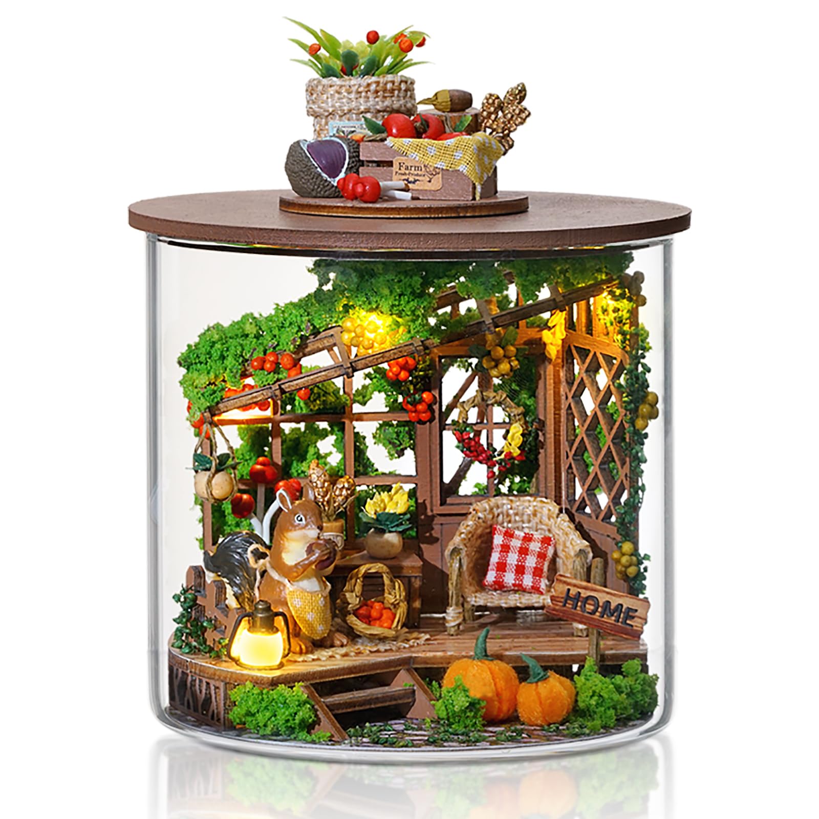 Charming Miniature Dollhouse DIY Kit - Harvest Time - mini dollhouse
