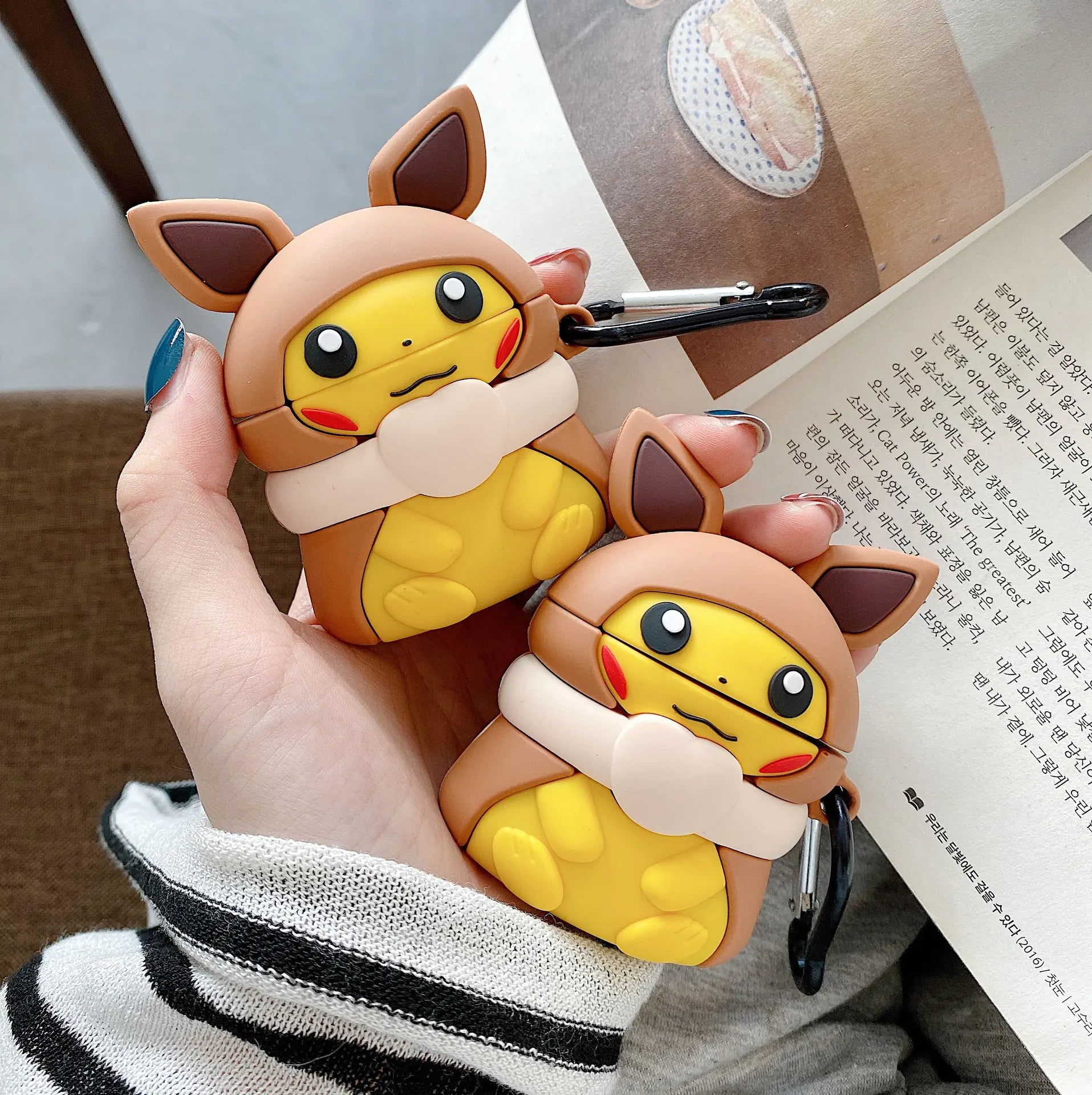 Ibu Pikachu Case for Huawei Freebuds 3 & AirPods Pro - Kia Day Design