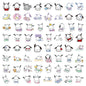 64 PCS Sanrio Waterproof Stickers - Pacha Dog & Puppy