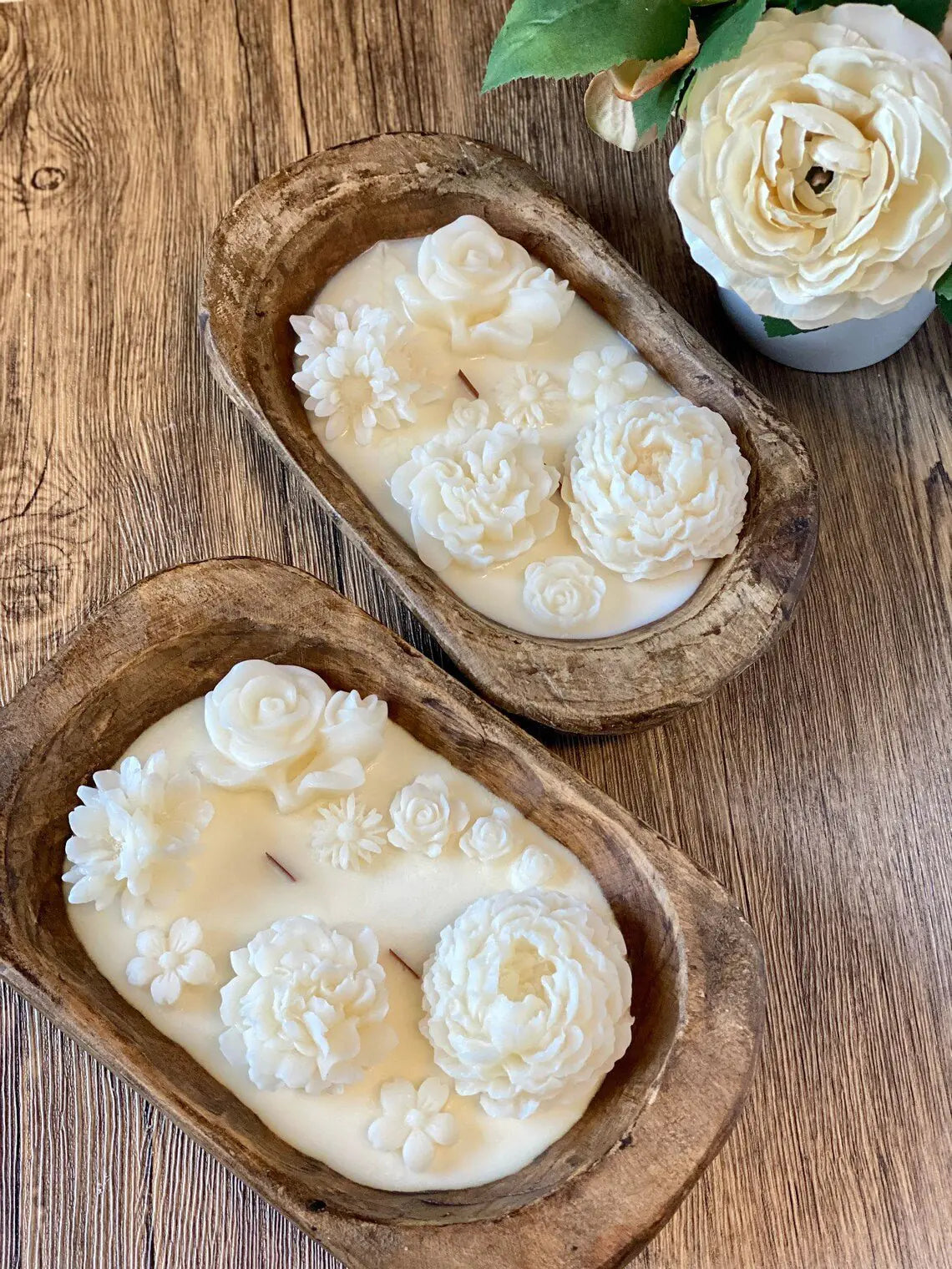Botanical Garden Scented Dough Bowl Candle - Kia Day Design