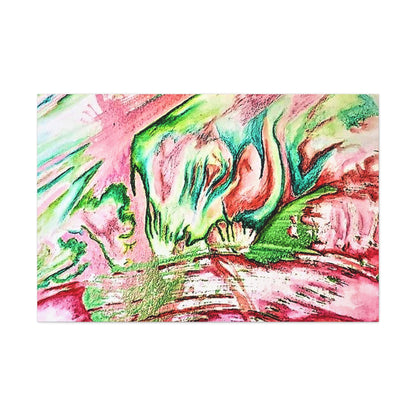 Pink Forest Canvas Gallery Wraps 48″ x 32″ 1.25"