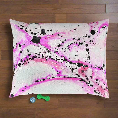 Neon Lightning Pet Bed 50" × 40"