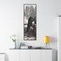Yellowstone Bear Car Gallery Canvas Wraps Vertical Frame 20″ x 60″ Premium Gallery Wraps (1.25″) Walnut