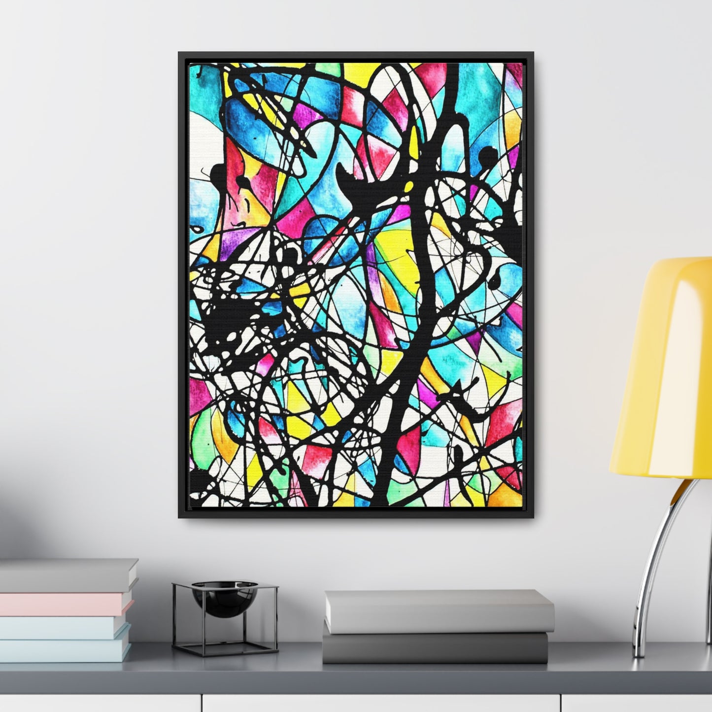 Kaleidoscope Gallery Canvas Wraps, Vertical Frame