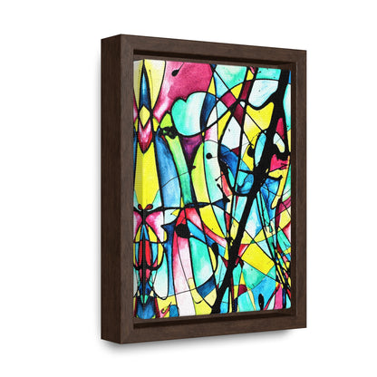 Alien Lady Gallery Canvas Wraps, Vertical Frame