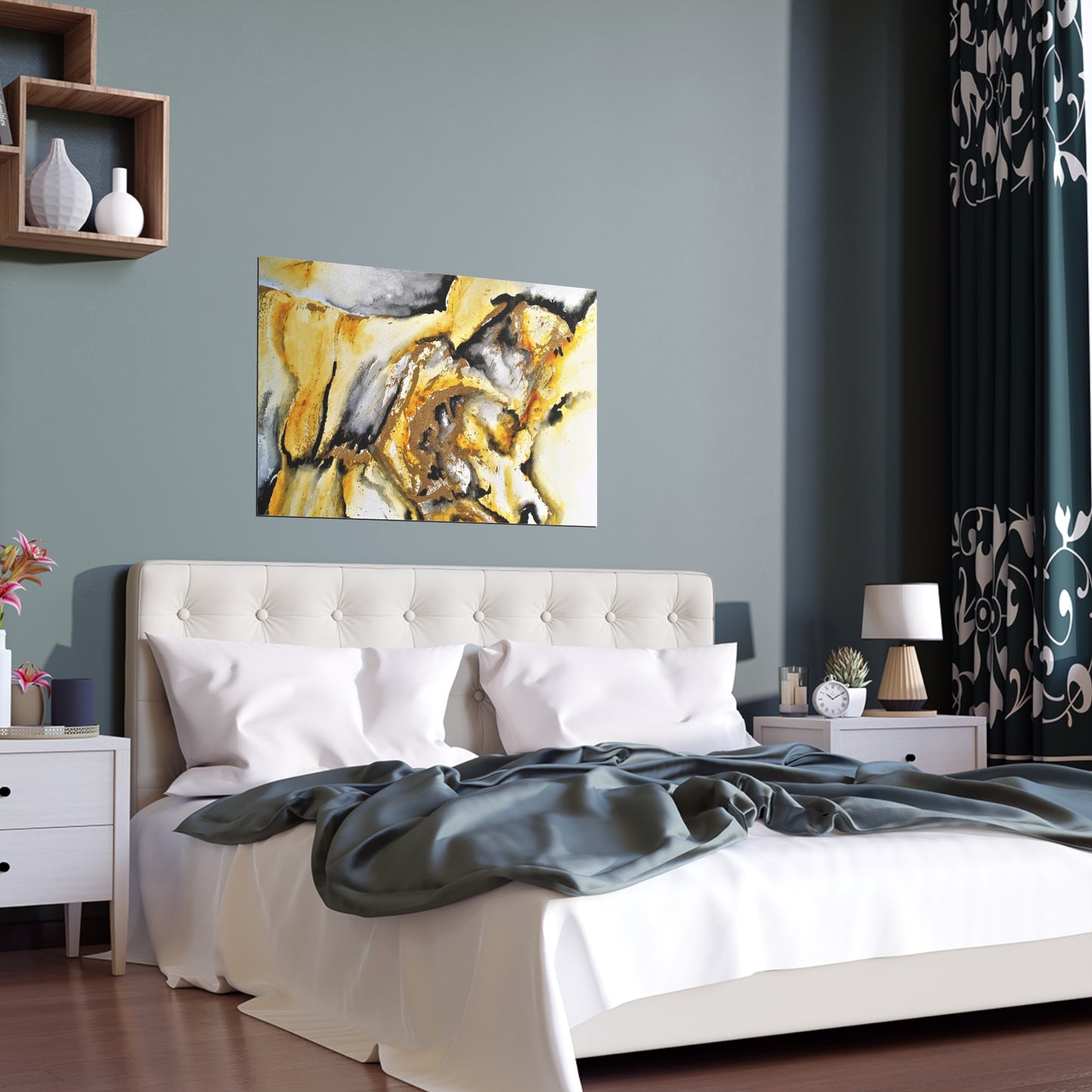 Tiger Stripe Silk Posters