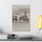 Buffalo at Redwood Falls Canvas Gallery Wraps 16″ x 24″ 1.25"