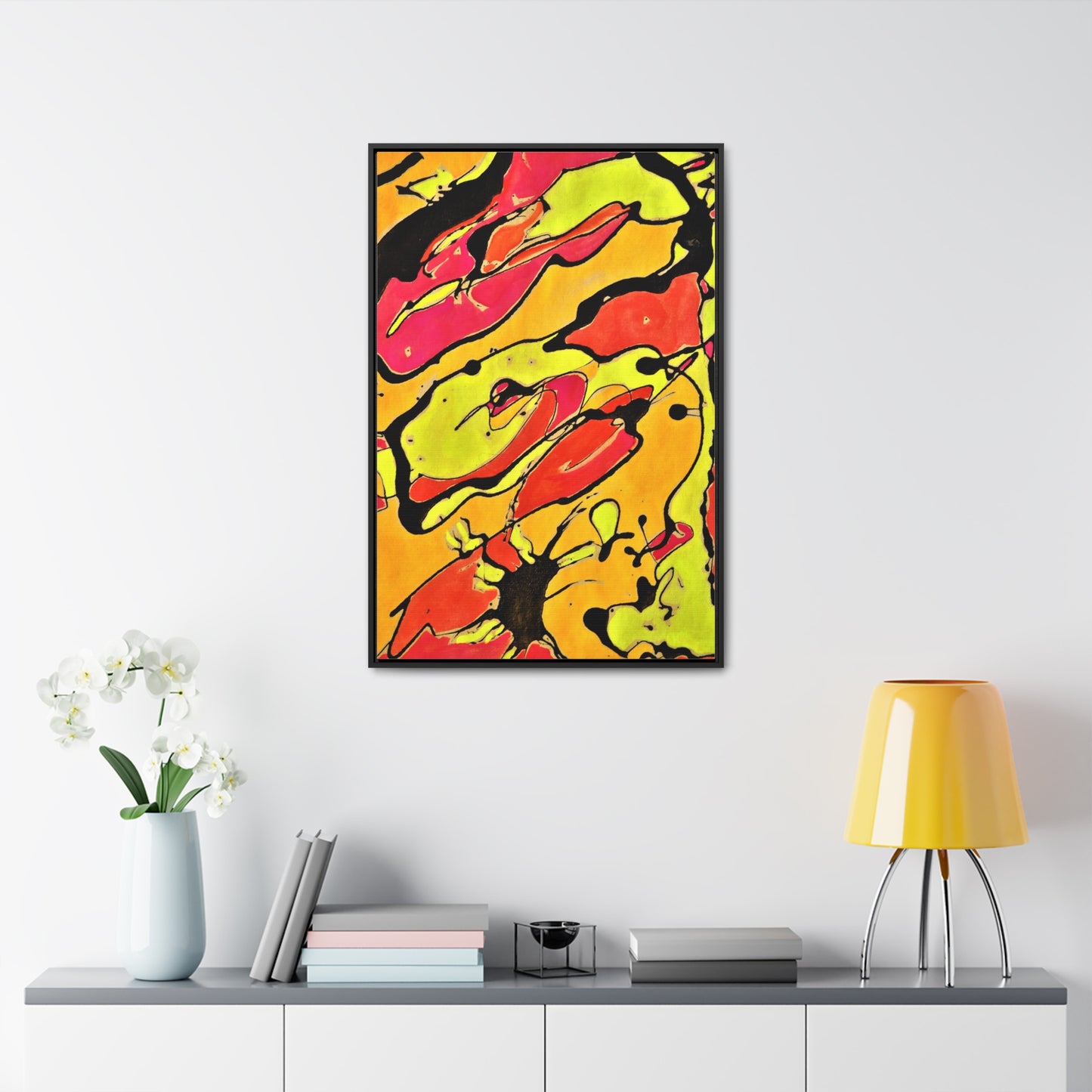 80's Rapture Gallery Canvas Wraps, Vertical Frame