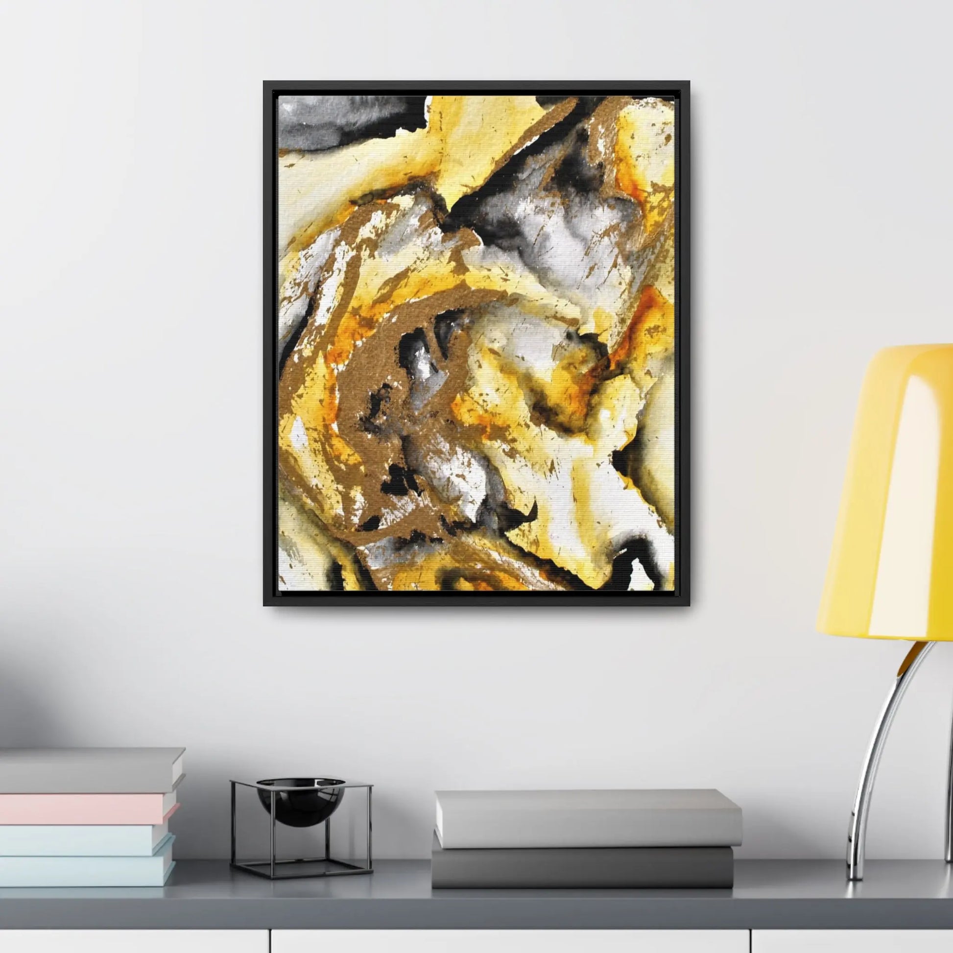 Tiger Stripe Gallery Canvas Wraps, Vertical Frame