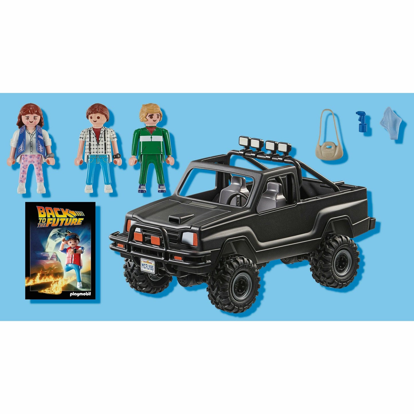 Playmobil Back to the Future 35-piece 1985 Marty's Pickup Truck playset- Back to the Future™- {{Product type}}