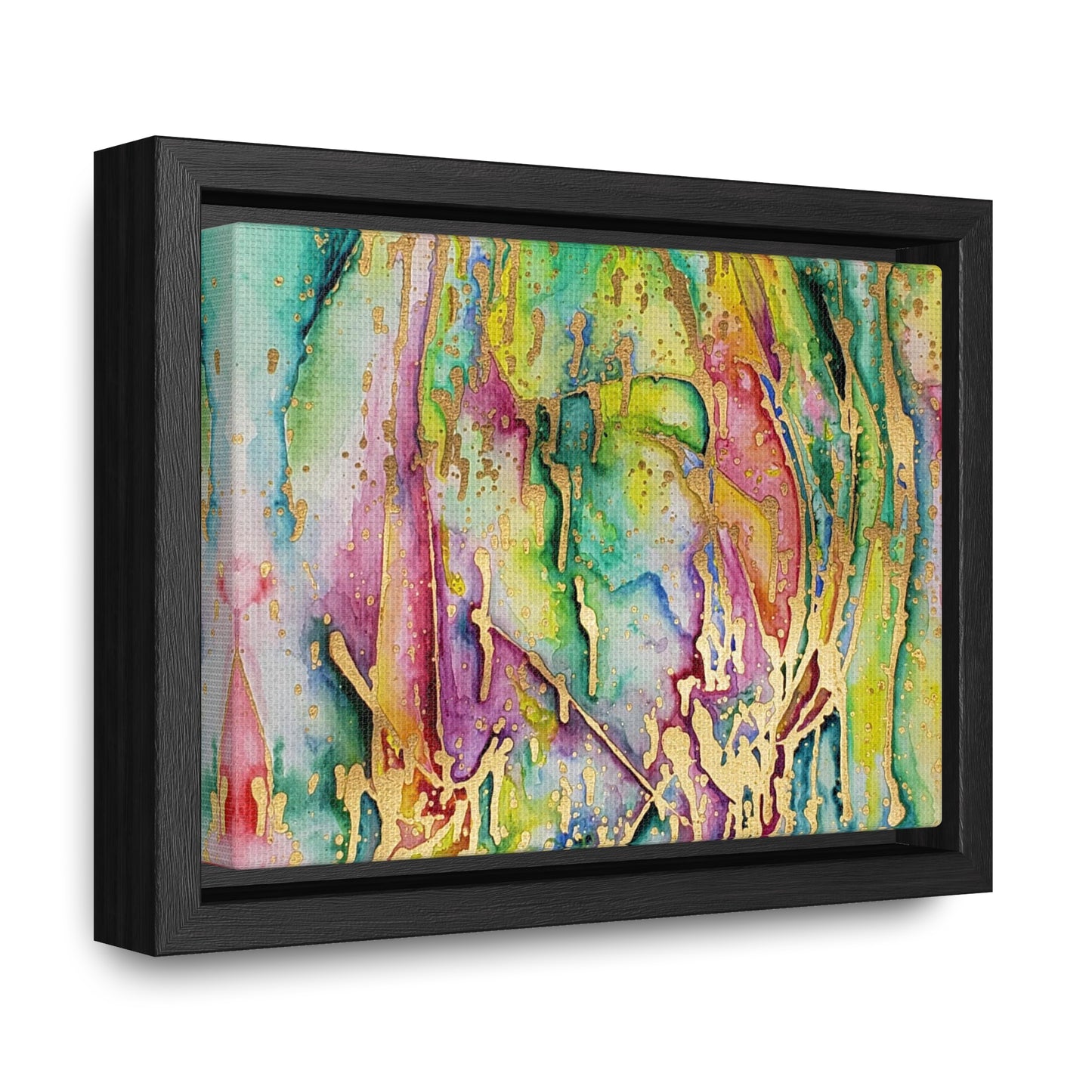 Acid Face Gallery Canvas Wraps, Horizontal Frame