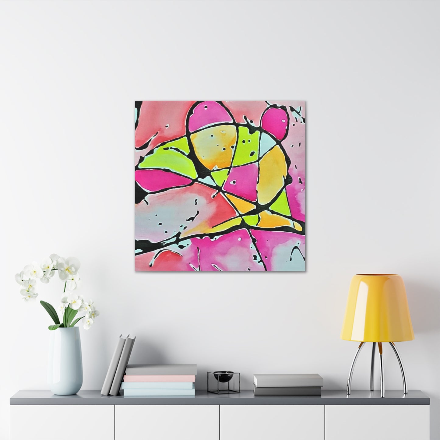 Pink Mouse Canvas Gallery Wraps