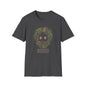 Jerry Garcia Dancing Bears Face - Vineyard Collection T-Shirt - Dark Heather - T-Shirts