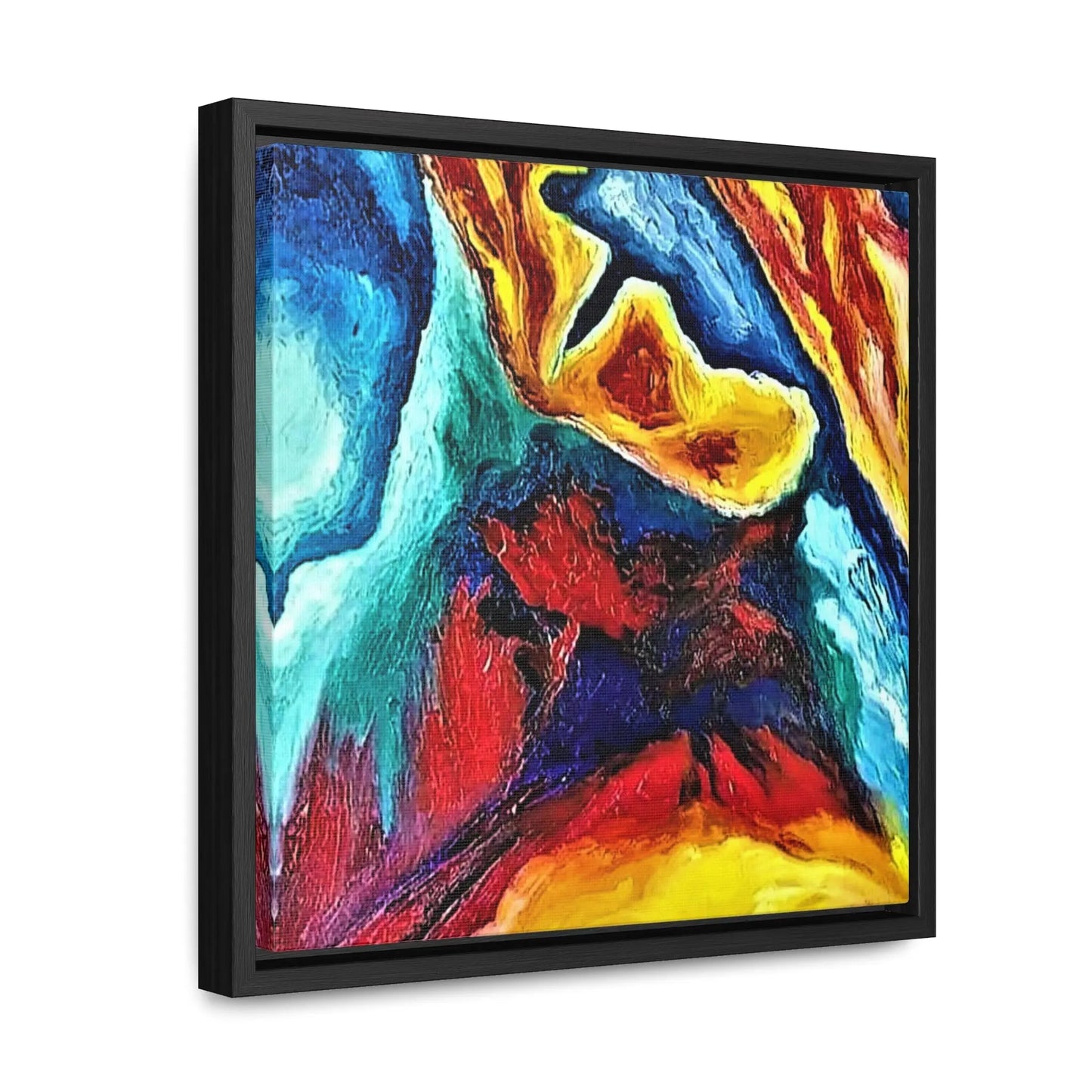 Cavern Gallery Canvas Wraps, Square Frame