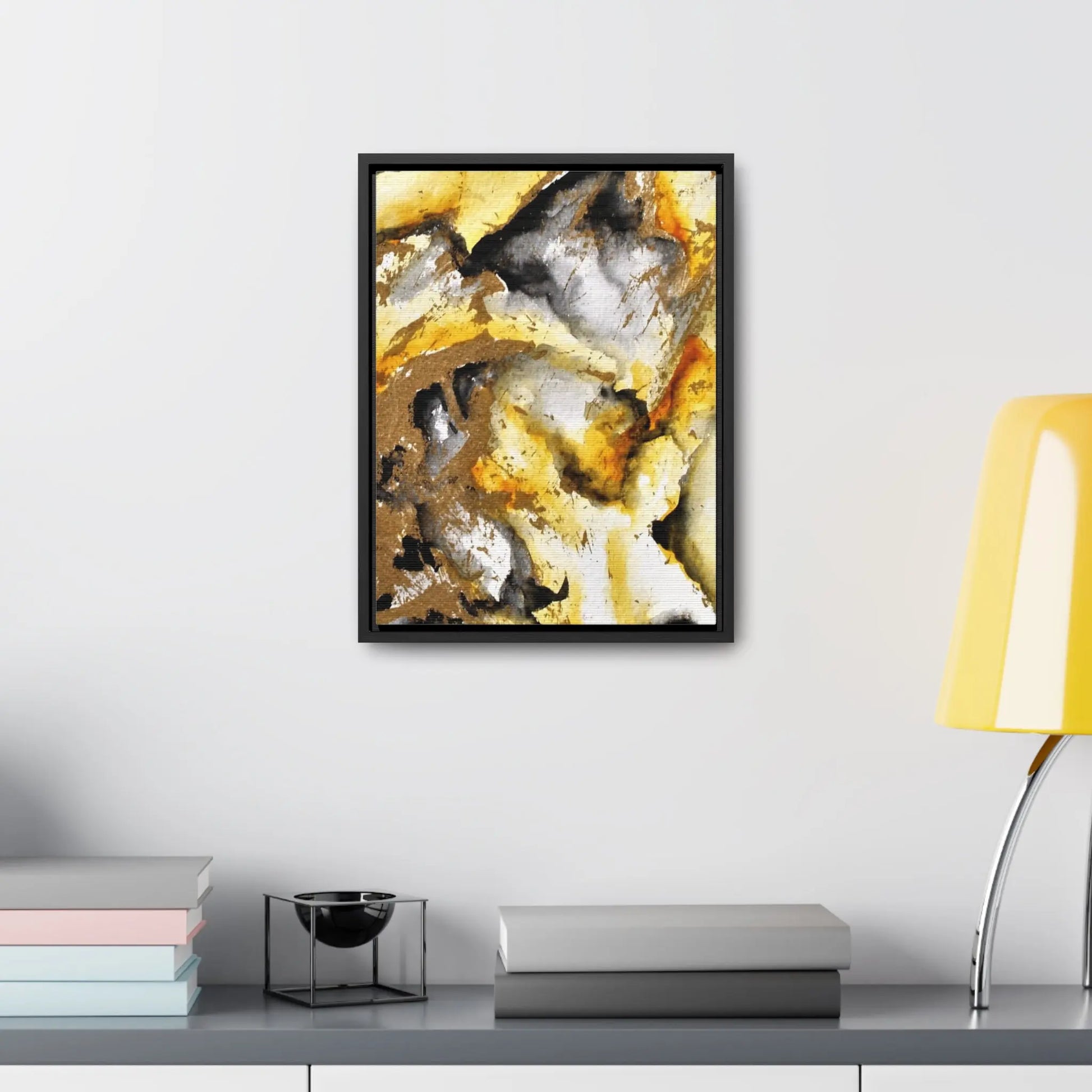 Tiger Stripe Gallery Canvas Wraps, Vertical Frame