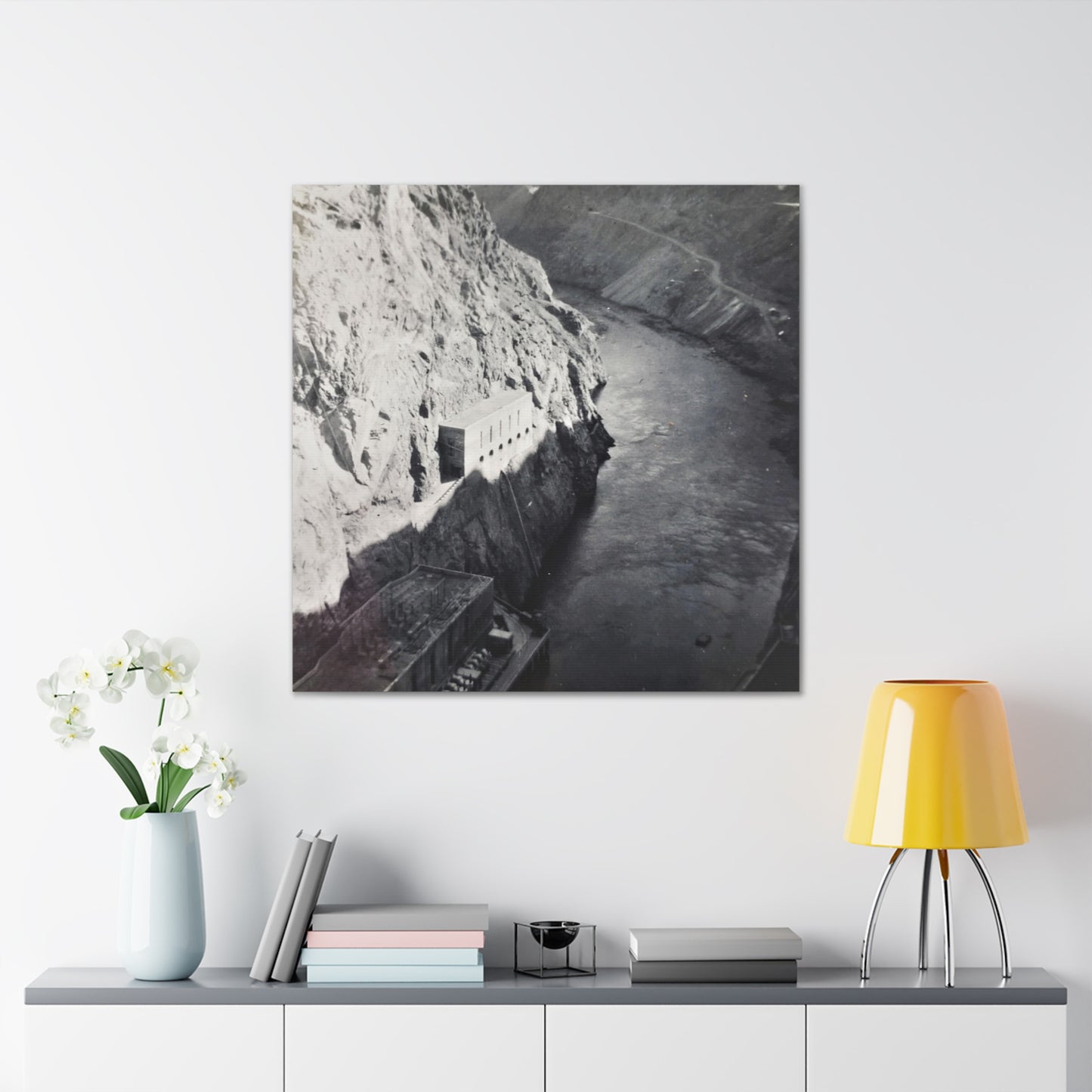 Boulder Dam Canvas Gallery Wraps