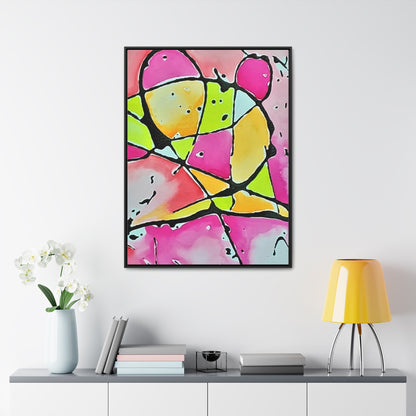 Pink Mouse Gallery Canvas Wraps, Vertical Frame