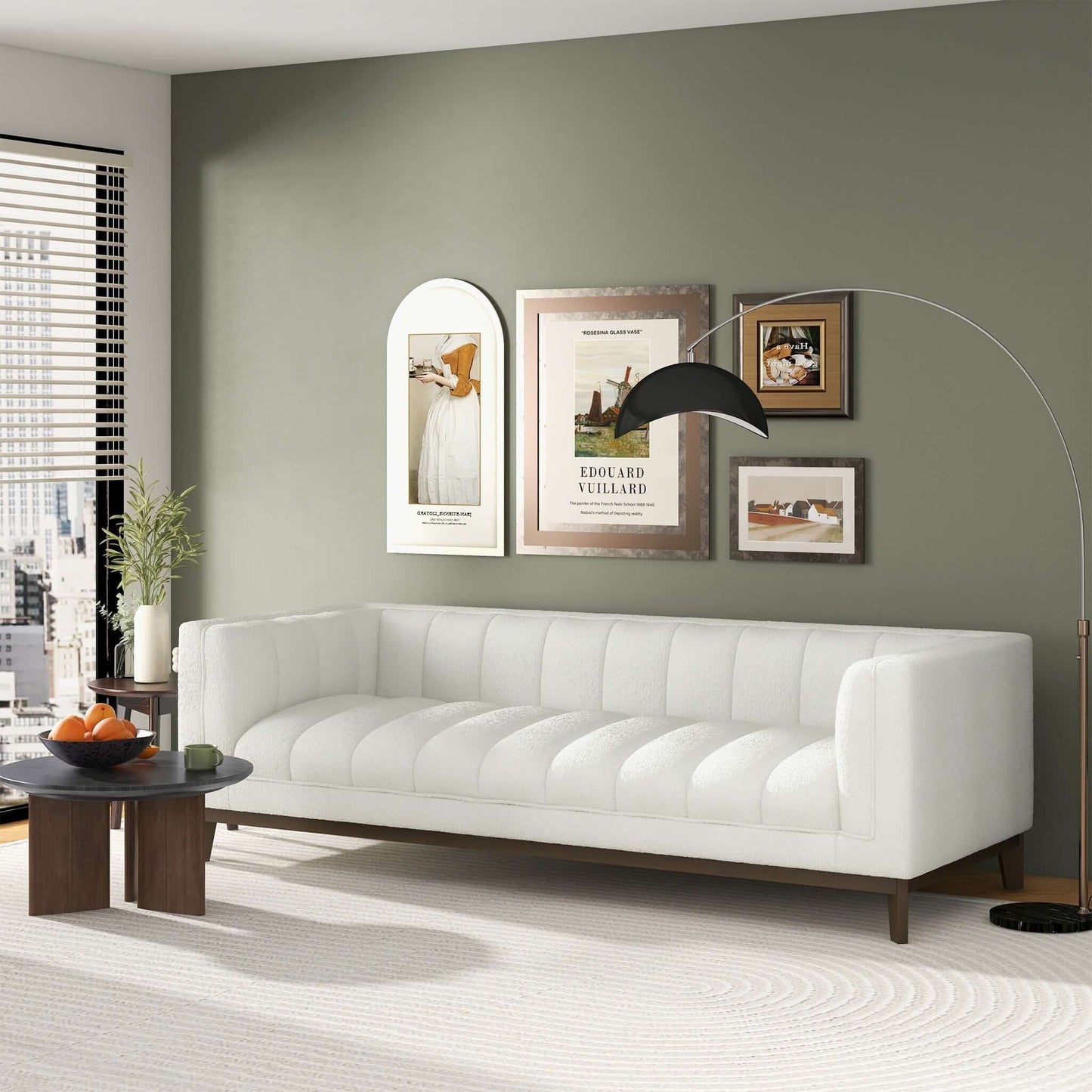 Melissa - Mid Century Modern Sofa- HouseOfZazla- {{Product type}}
