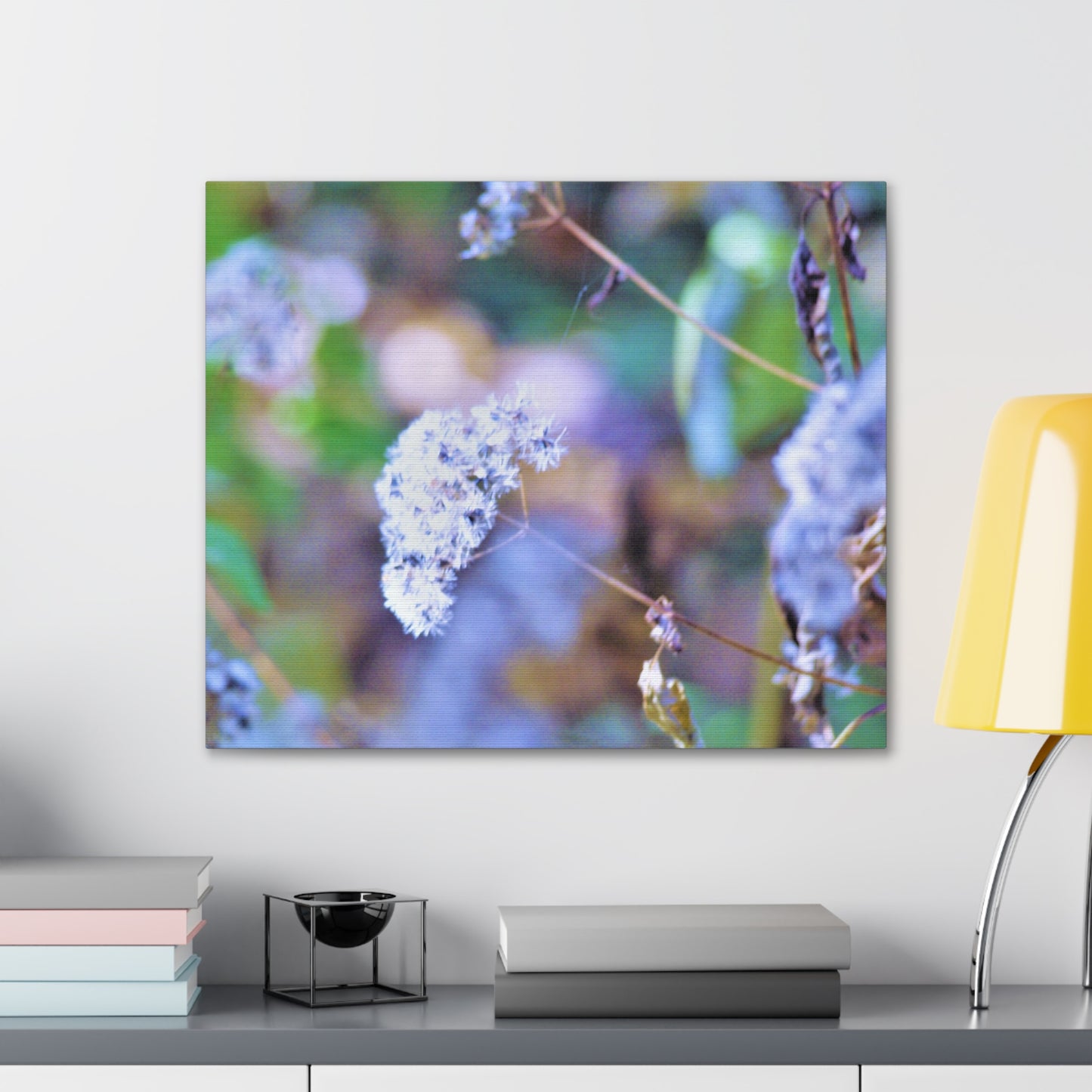 Macro Blue Canvas Gallery Wraps