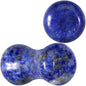 Natural Blue Lapis Stone Saddle Plug Set - 4mm (6 Gauge) - PLUG Saddle