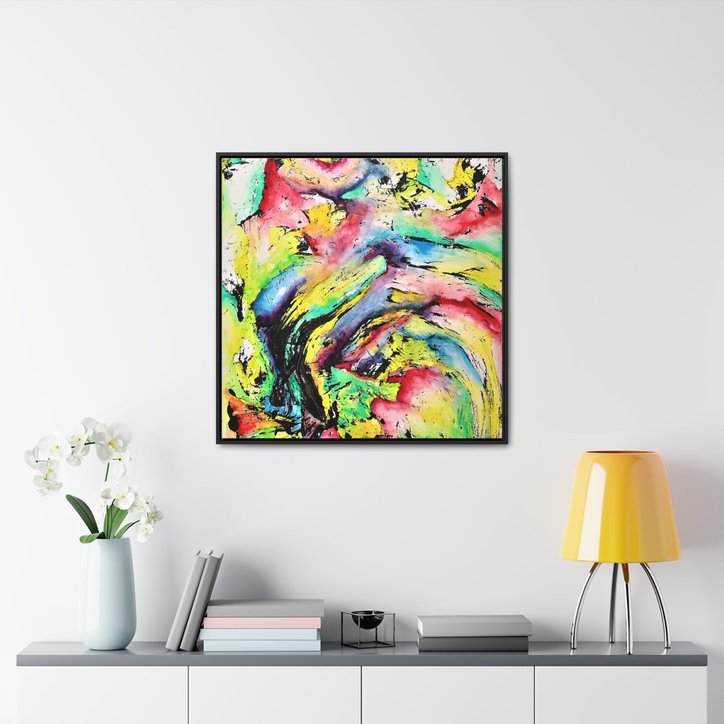 Vortex Gallery Canvas Wraps, Square Frame