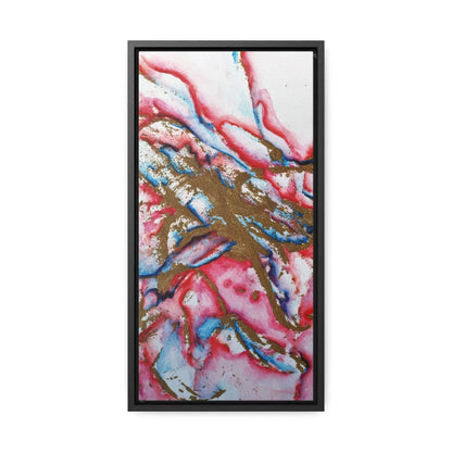 Abstract Love Gallery Canvas Wraps, Vertical Frame 10″ x 20″ Premium Gallery Wraps (1.25″)