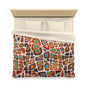Vibrant Bohemian Microfiber Duvet Cover - Kia Day Design