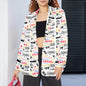 Baha Ranch Yeehaw Cowboy Vegas Western Blazer - - Jackets & Blazers