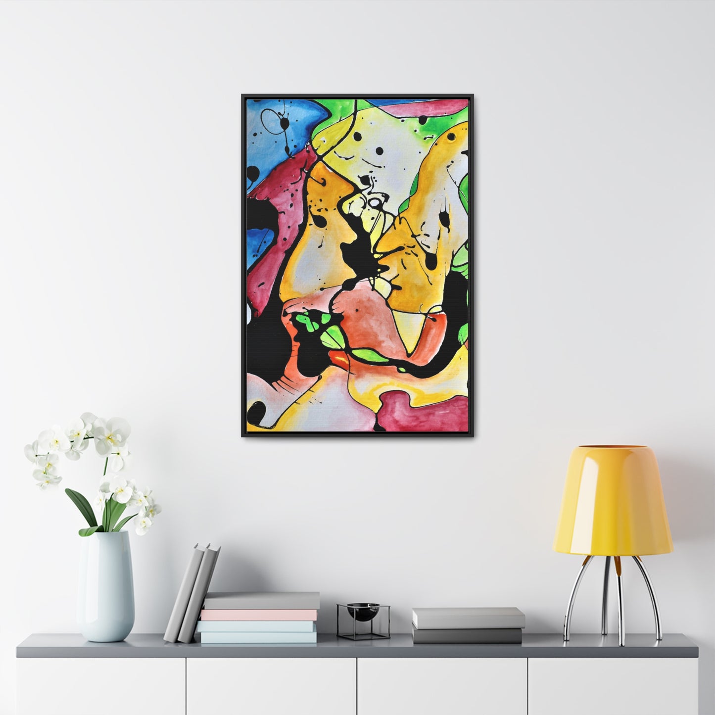 Space Judy Gallery Canvas Wraps, Vertical Frame