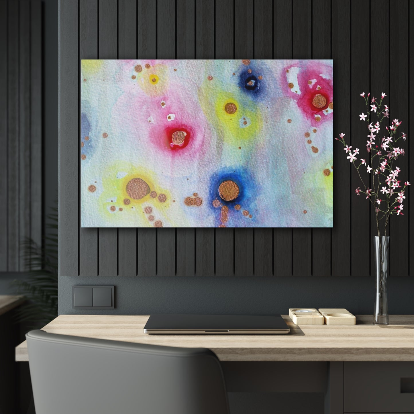 Raining Blooms Acrylic Prints