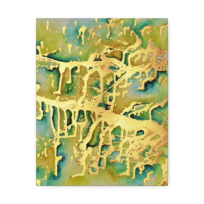 Acid Rain Stretched Canvas 1.5" 11″ x 14″