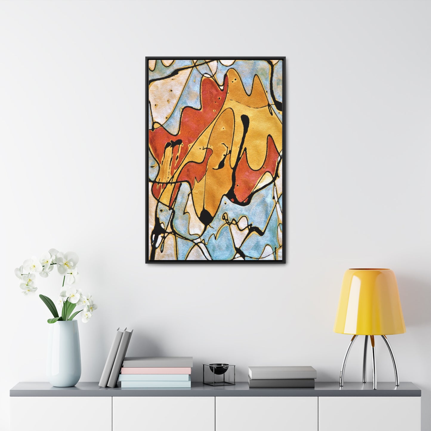 Fox Gallery Canvas Wraps, Vertical Frame