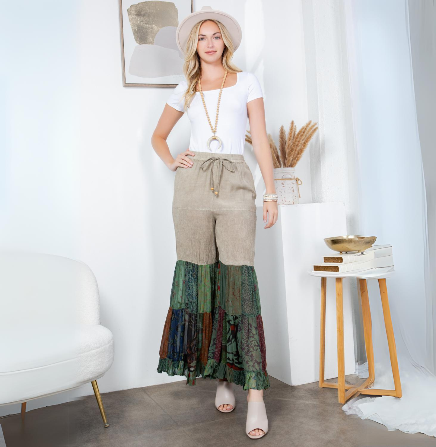60's Bohemian Bell Bottom Pants- DoodleBug's- {{Product type}}