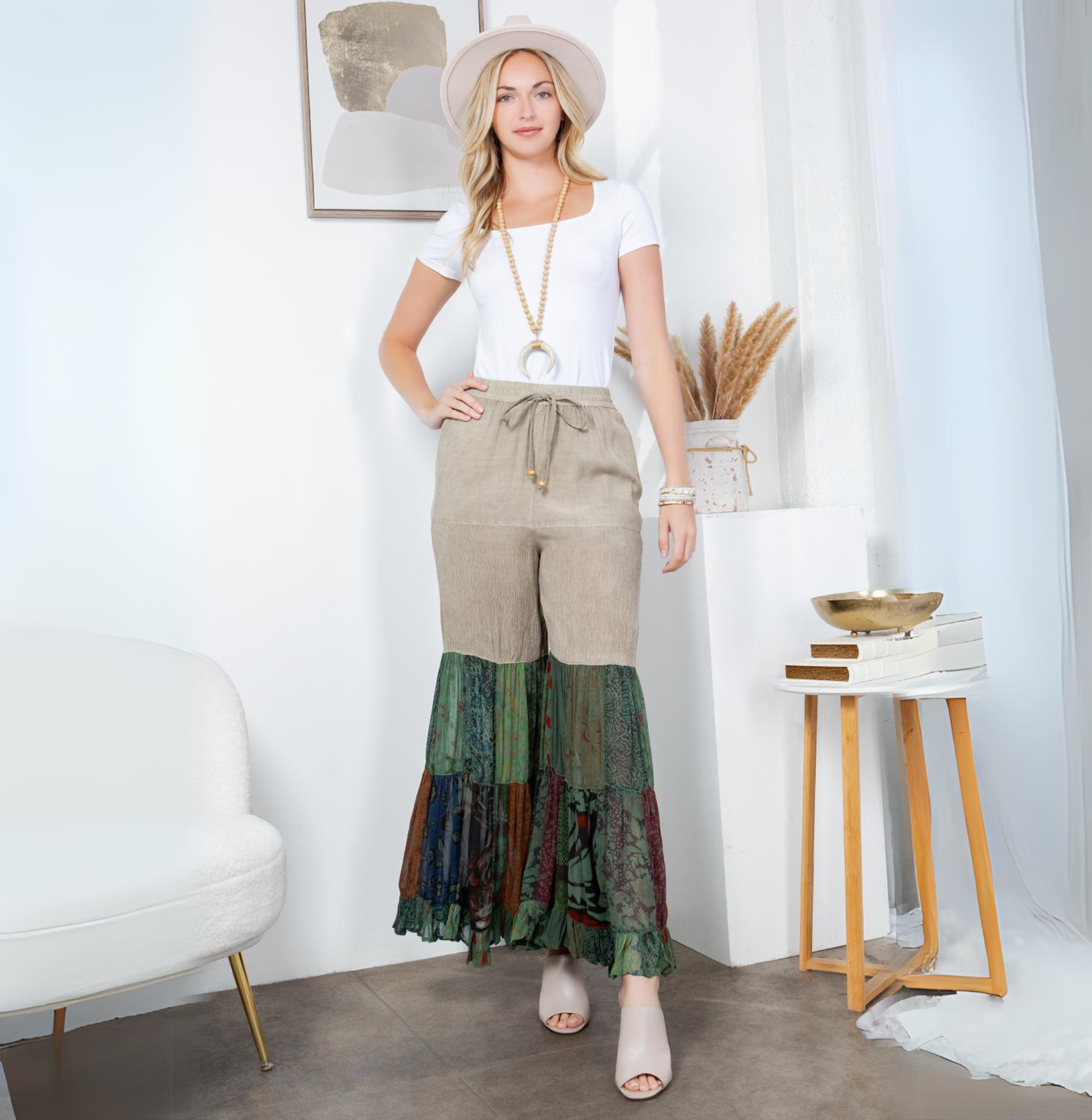 60's Bohemian Bell Bottom Pants- DoodleBug's- {{Product type}}