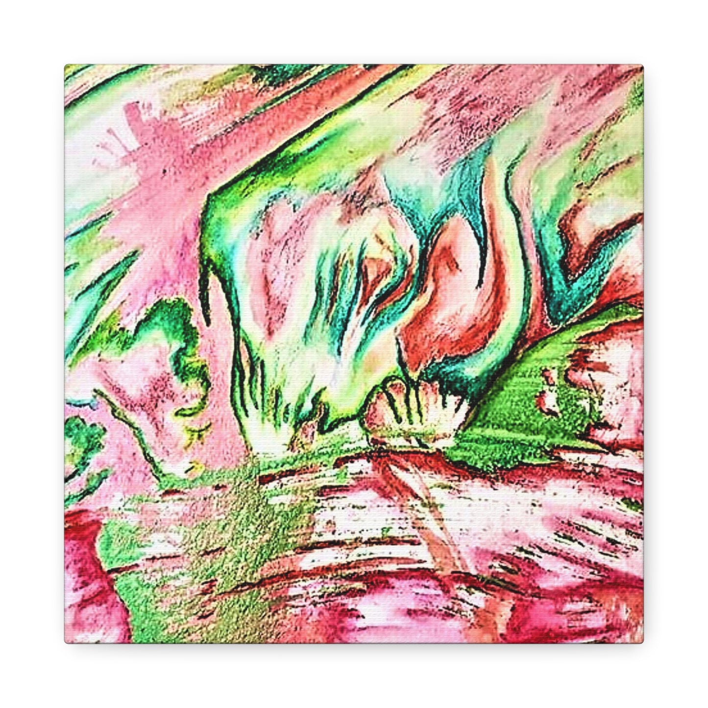 Pink Forest Canvas Gallery Wraps