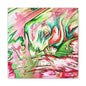 Pink Forest Canvas Gallery Wraps 10″ x 10″ 1.25"