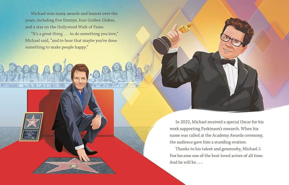 'Michael J. Fox: A Little Golden Book Biography' [2025]- Back to the Future™- {{Product type}}