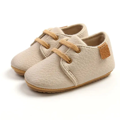 Multicolor Retro Leather Shoes Baby light tan 0-6 Months