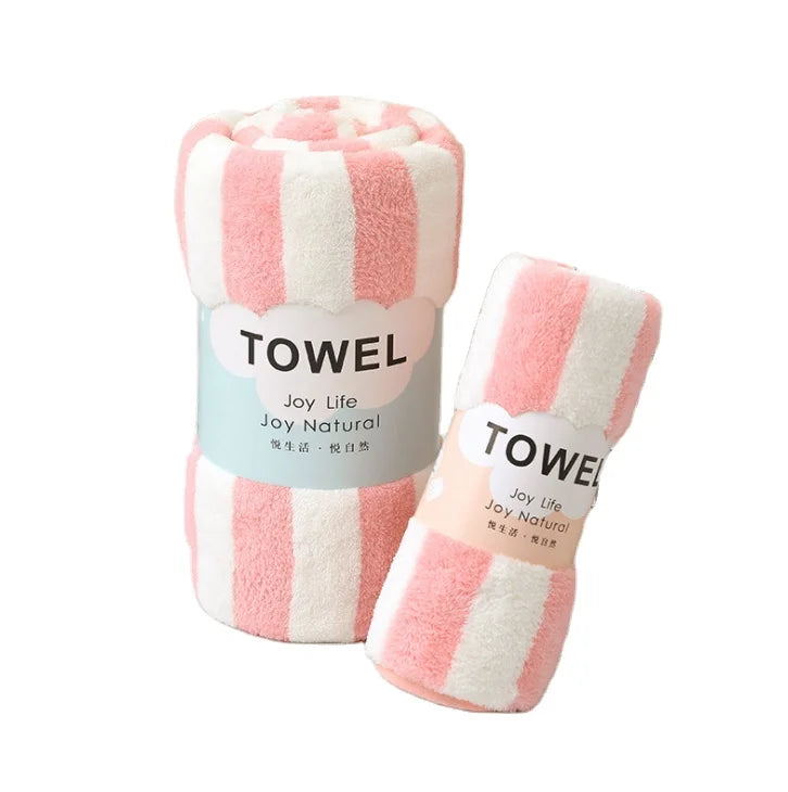 Highly Absorbent Fleece Towel Set