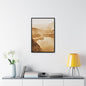 San Gabriel Dirt Fill Dam #1 Gallery Canvas Wraps, Vertical Frame Printify