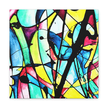 Alien Lady Canvas Gallery Wraps 12″ x 12″ 1.25"