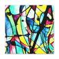 Alien Lady Canvas Gallery Wraps 12″ x 12″ 1.25"